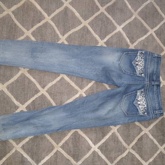 Paisley sky skinny jeans - Picture 2 of 4